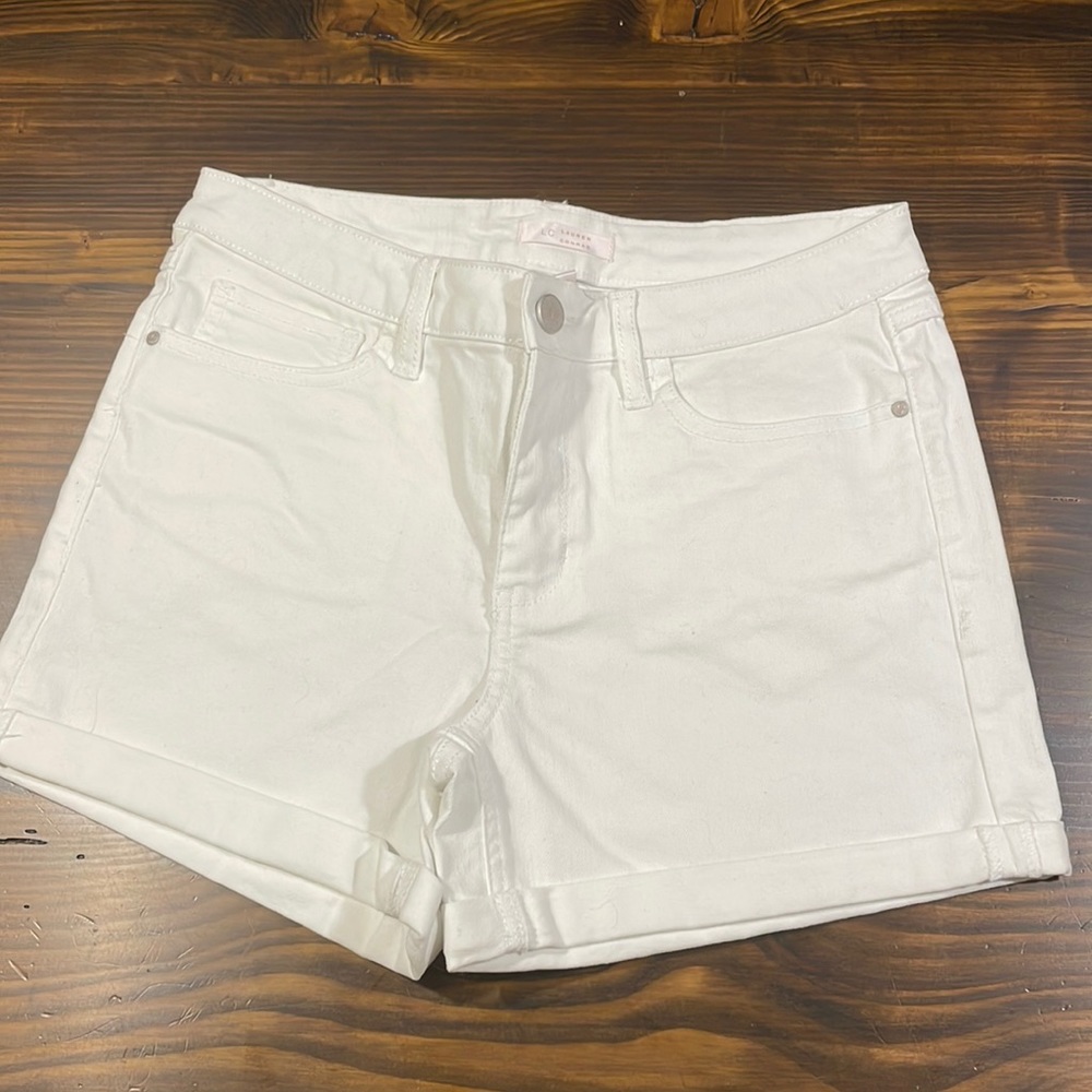 White lauren Conrad jean shorts